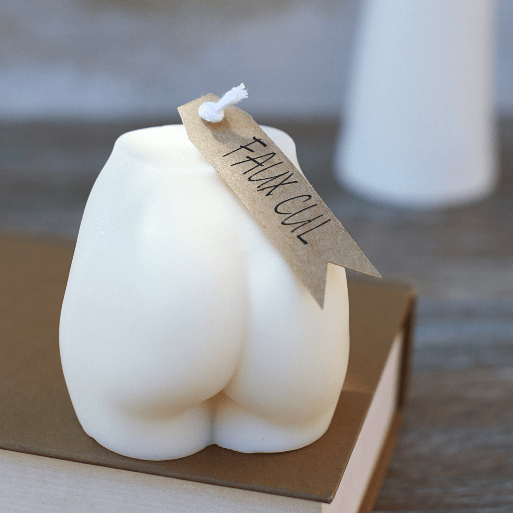 Bougie décorative Hypocrite – vue de face
