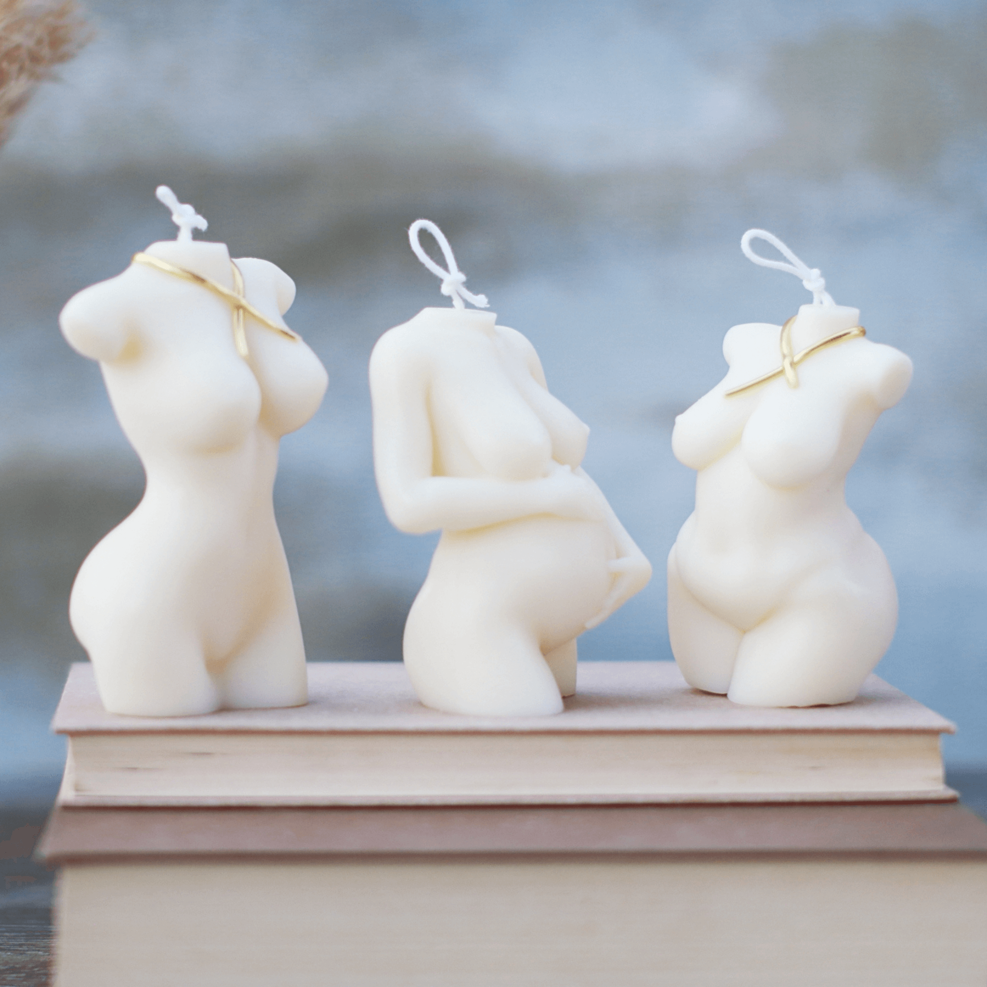 Gamme de bougies décoratives féminines