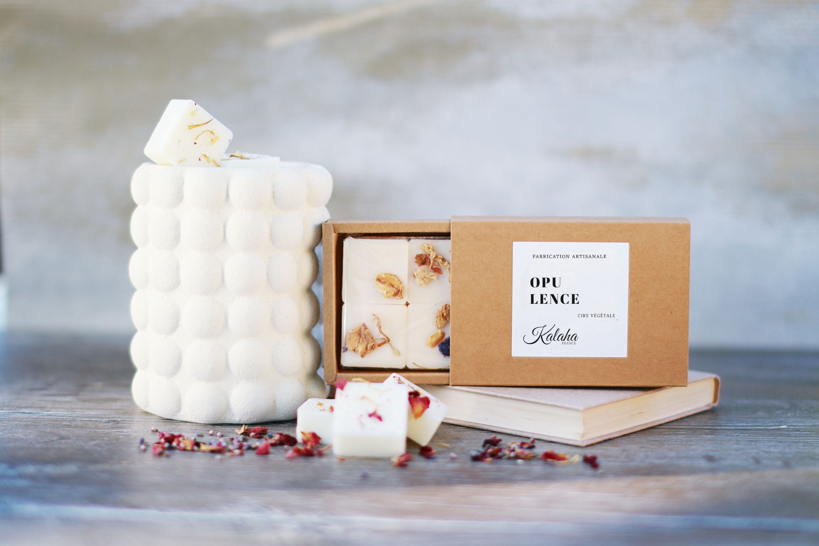 Fondant parfumé Opulence en cire végétale