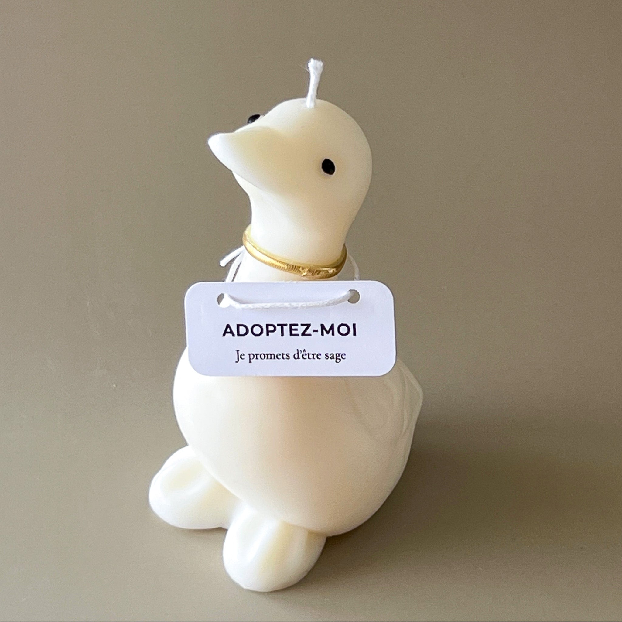 Oie décorative Adoptez-moi