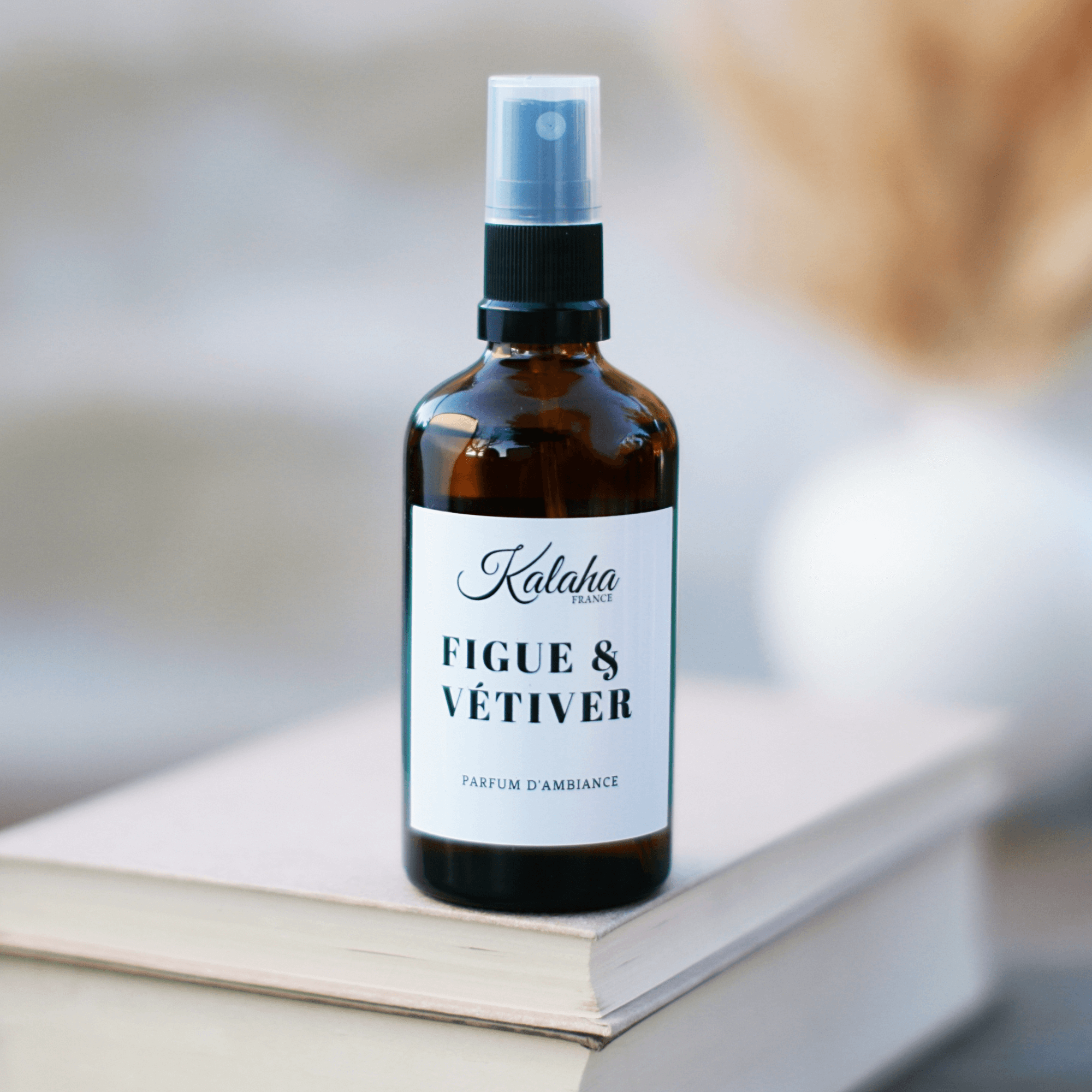Spray d’intérieur Figue & Vétiver 100 ml en flacon ambré