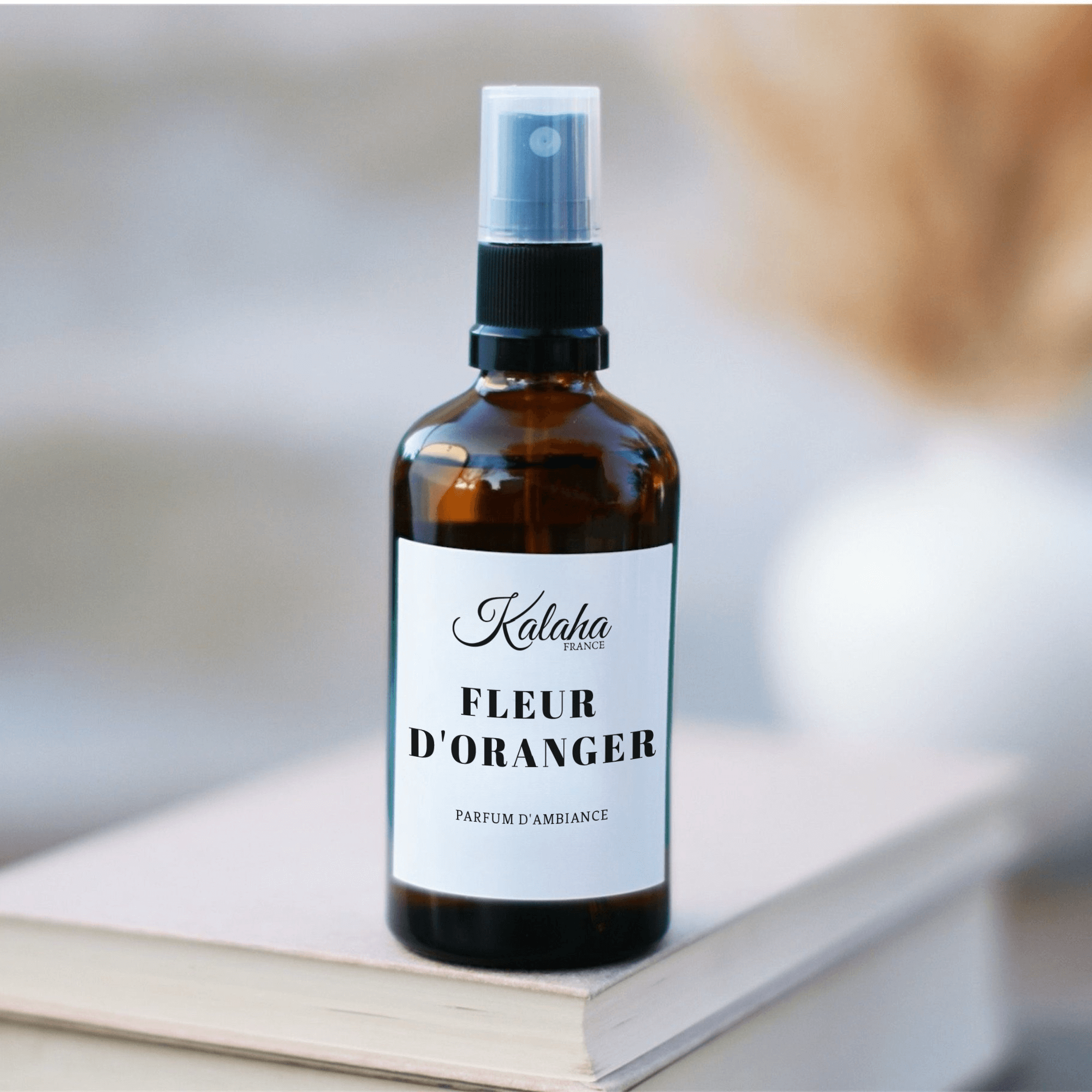 Parfum d’ambiance Fleur d’Oranger – spray d’intérieur 100 ml en flacon ambré